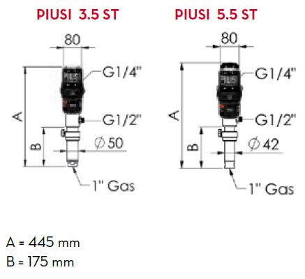 Zuwa Öl Druckluftpumpe P5.5 ST - P21401