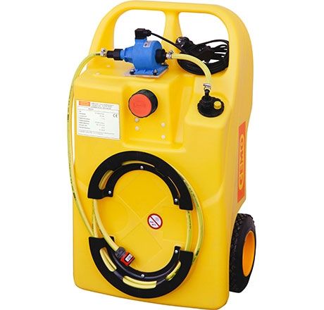 CEMO Aqua-Caddy 60 l für Betonbohrgeräte, 230 V Pumpe – 11032