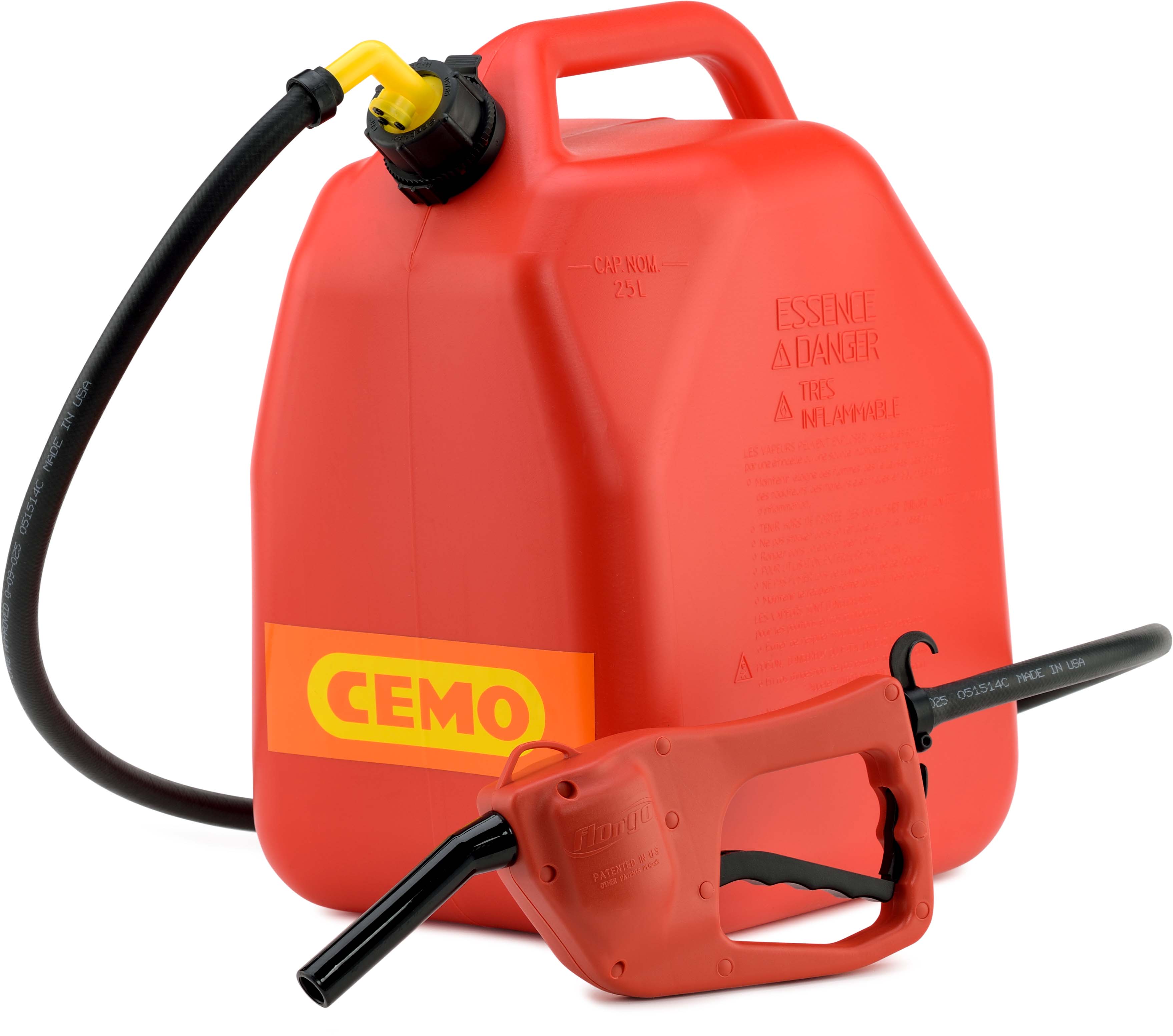 CEMO Kanister 25 l mit Zapfpistolenpumpe - 11367