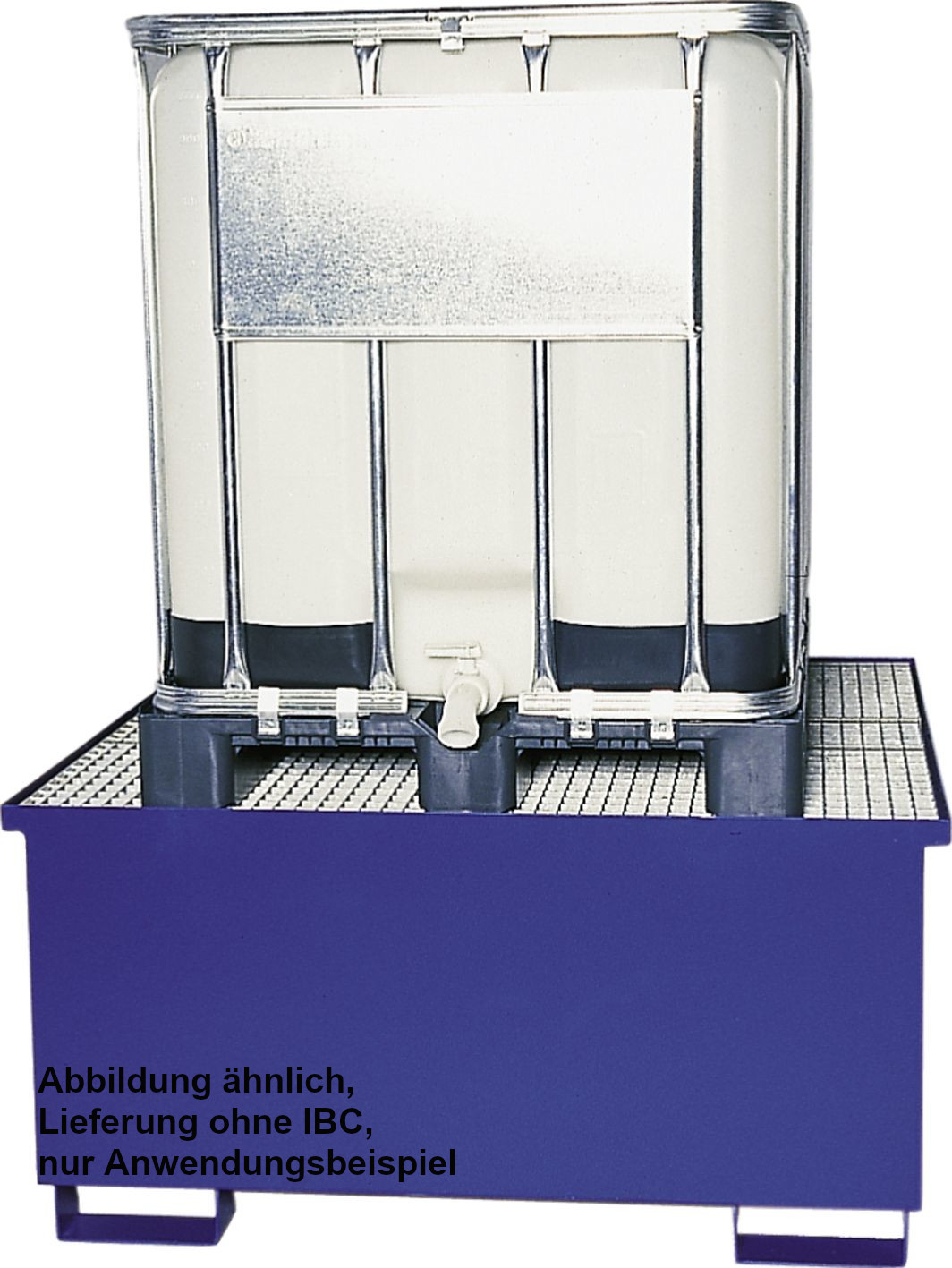 CEMO Stahl-IBC-Auffangwanne GS1, lackiert – 7392
