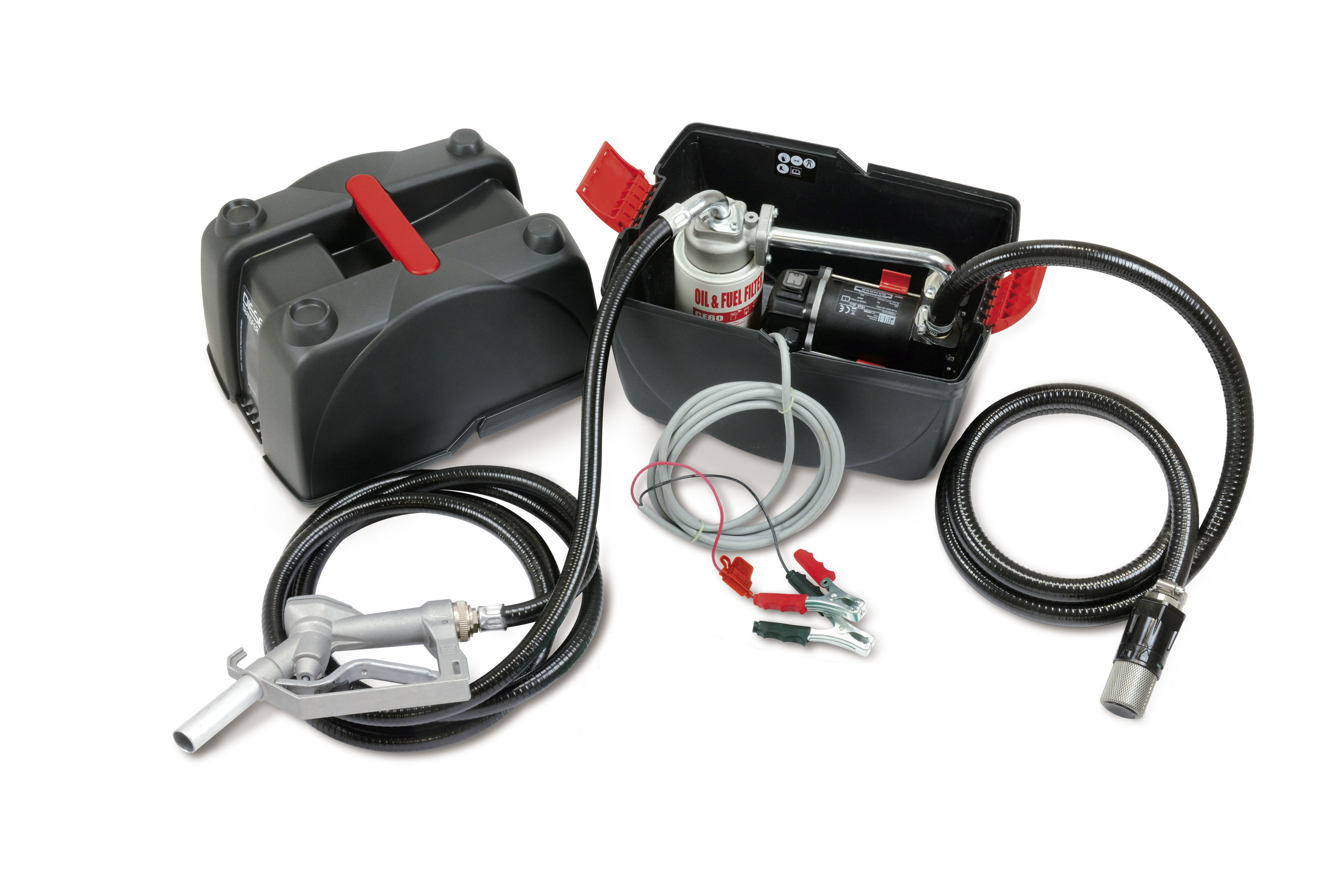 Diesel Betankungsbox E 3000 PRO, 12 V, 43 l/min Filter - Zuwa P23101