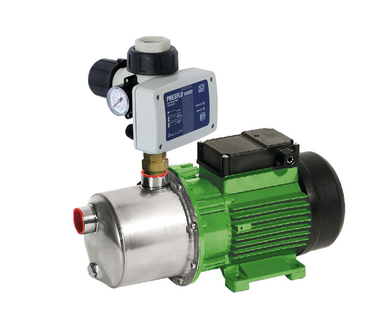 Hauswasserwerk CM 100/E, 230V, PRESFLO VARIO, 100 l/min - Zuwa 165053HWE