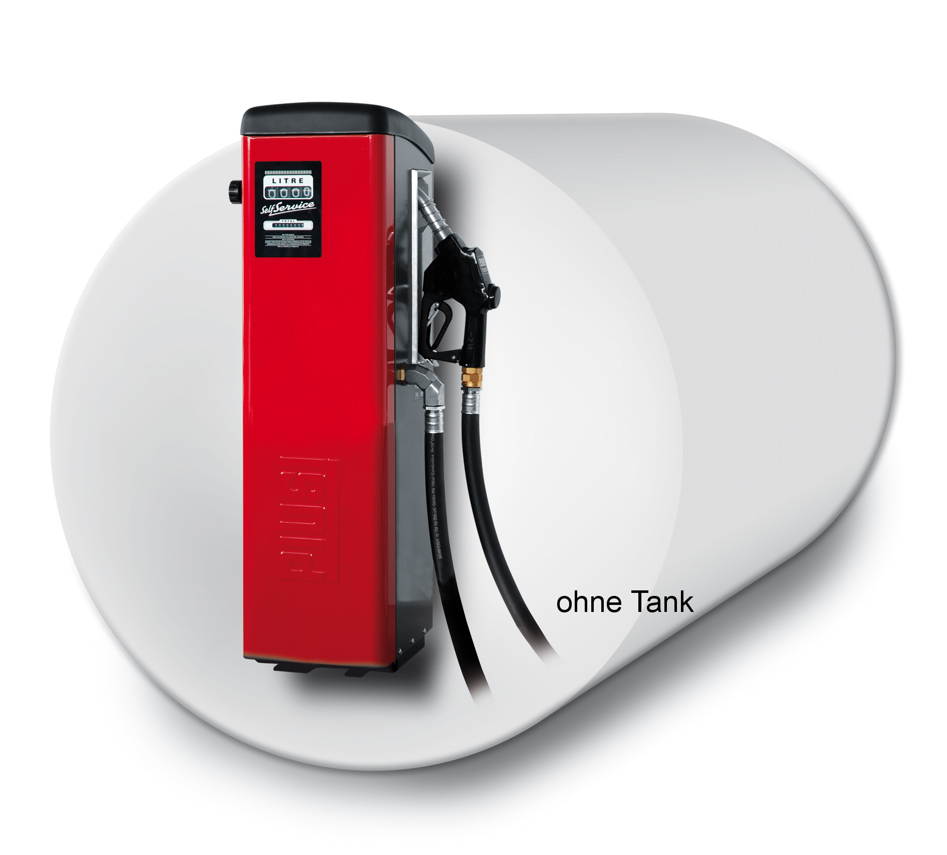 Dieseltankstelle Self Service 100 K44 Tank, 90 l/min - Zuwa 120810Tank