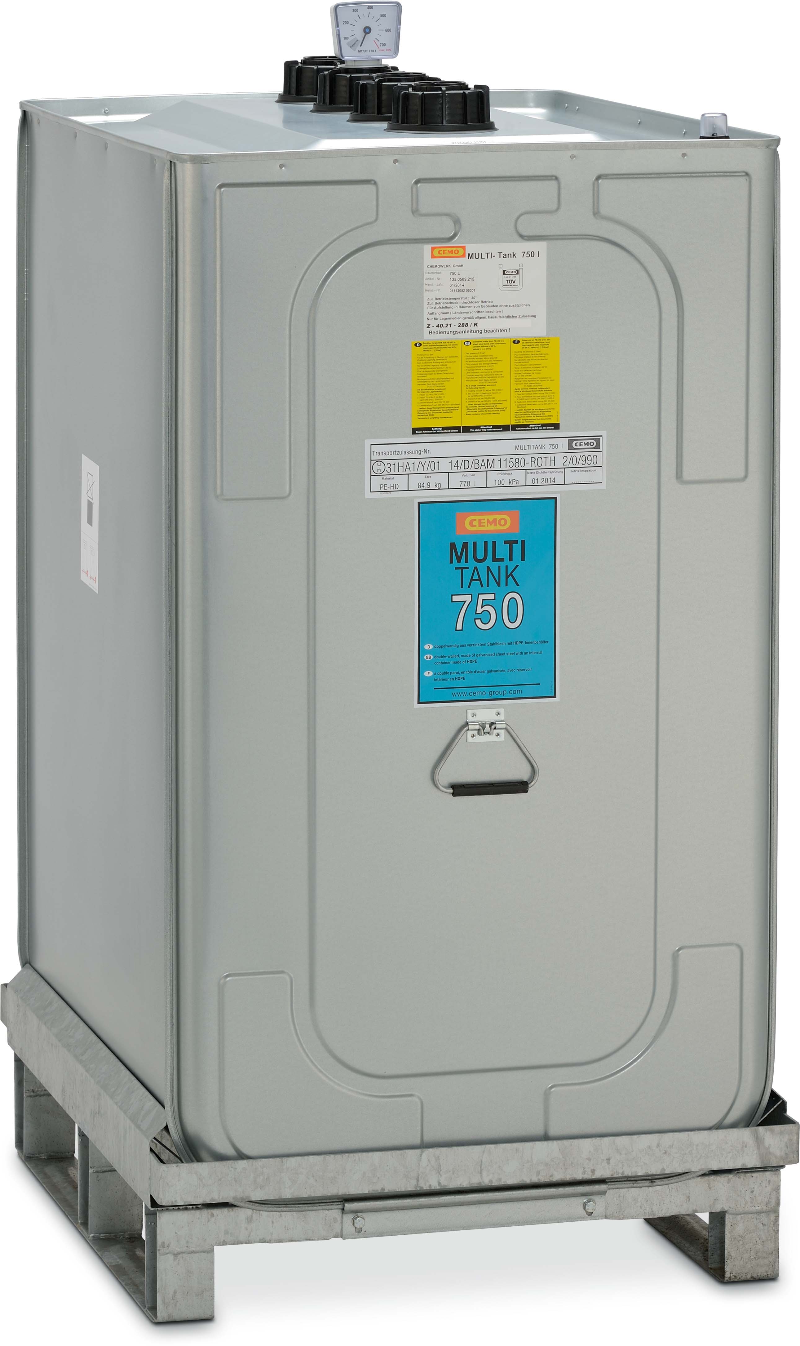 CEMO Multi-Tank 1000 l Generatortank, Lager- & Transporttank - 7382