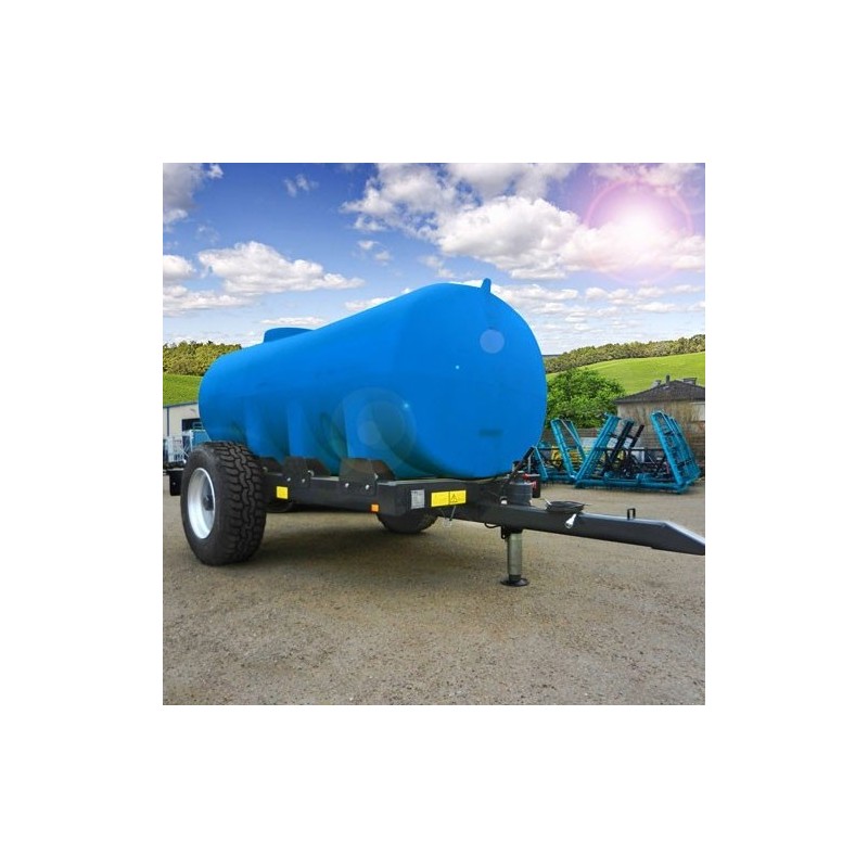 Duraplas Wasserwagen / Fasswagen, 5000 l, blau, mit ABE – CHAQ5000ABE