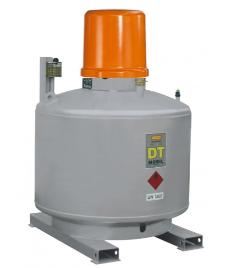 cemo_DT_Mobil_7384 CEMO DT-Mobil 980 l, doppelwandig, lackiert, Pumpenhaube - 7384