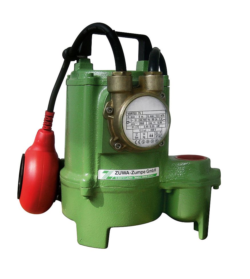 Zuwa VORTEX 75 Schmutzwasserpumpe 230V 225 l/min - 1650130